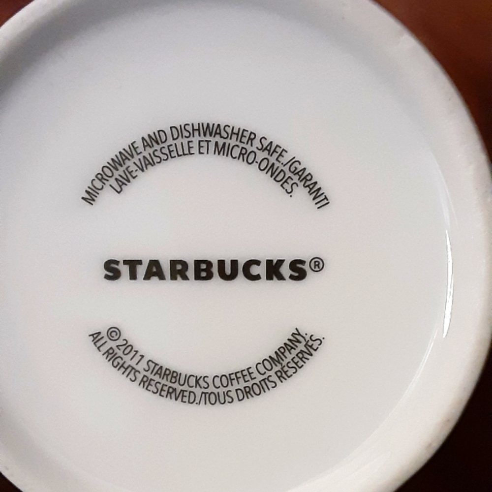 Starbucks 2011 Winter Holiday Christmas “When We’re Together” Snowman Mug 16 Oz